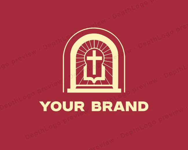 Holy Ministry Church logo template for Your Brand