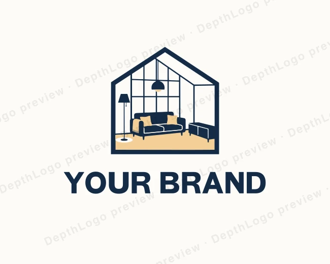 Home Furniture Decoration logo template for Your Brand
