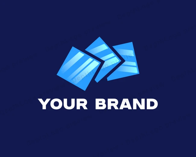 Home Glass Window logo template for Your Brand