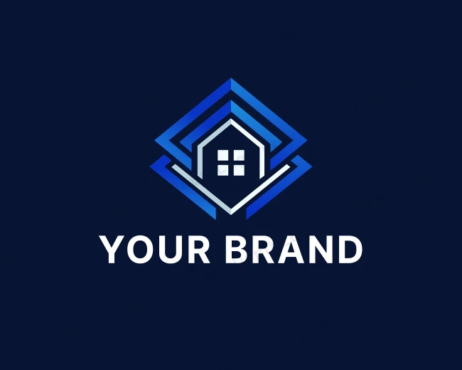 House Builder Construction logo template for Your Brand