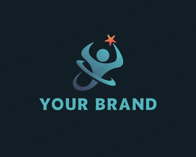 Human Career Leadership logo template for Your Brand