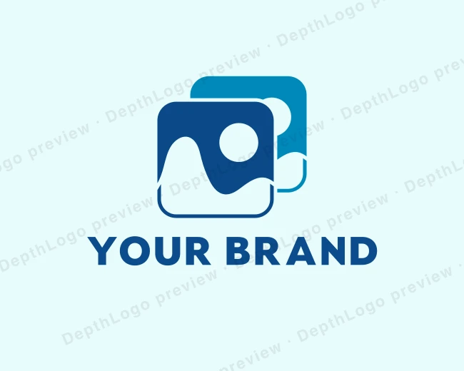 Image Thumbnail Frame logo template for Your Brand