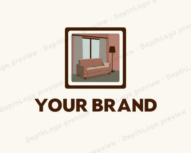 Interior Home Staging logo template for Your Brand