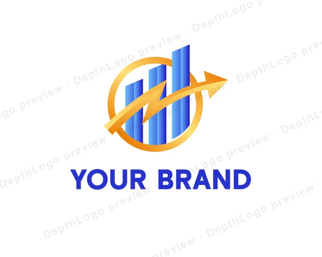 Investment Arrow Trading logo template for Your Brand