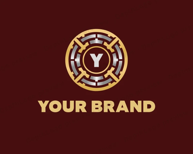 Investment Crypto Blockchain logo template for Your Brand
