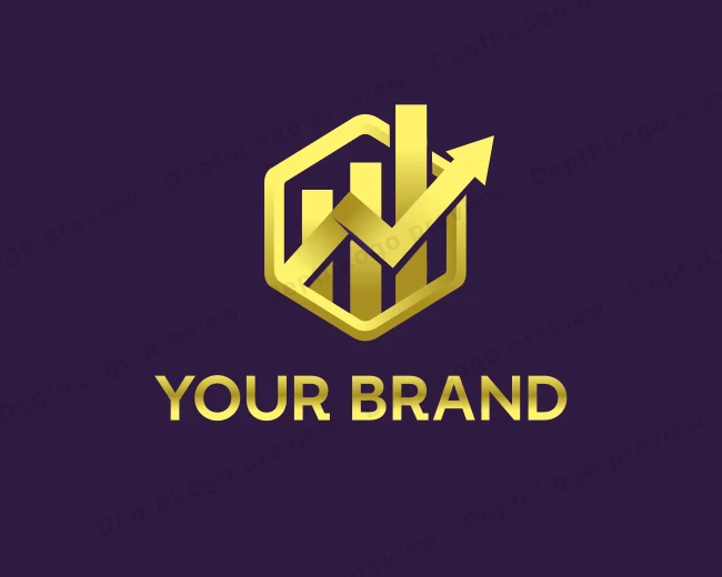 Investment Finance Graph logo template for Your Brand