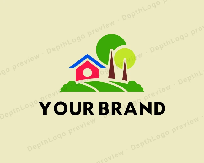 Kindergarten Daycare School logo template for Your Brand