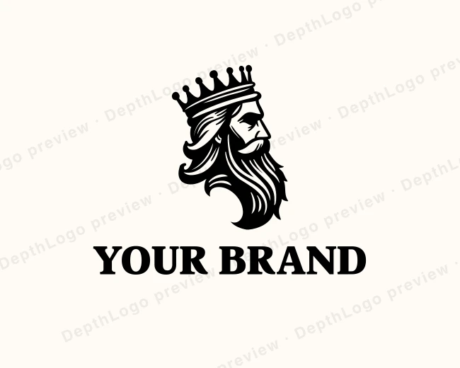 King Royal Emperor logo template for Your Brand