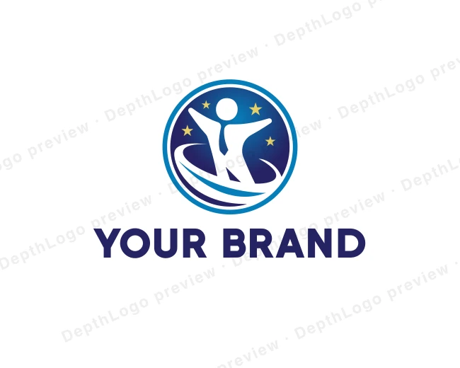 Leadership Training Management logo template for Your Brand