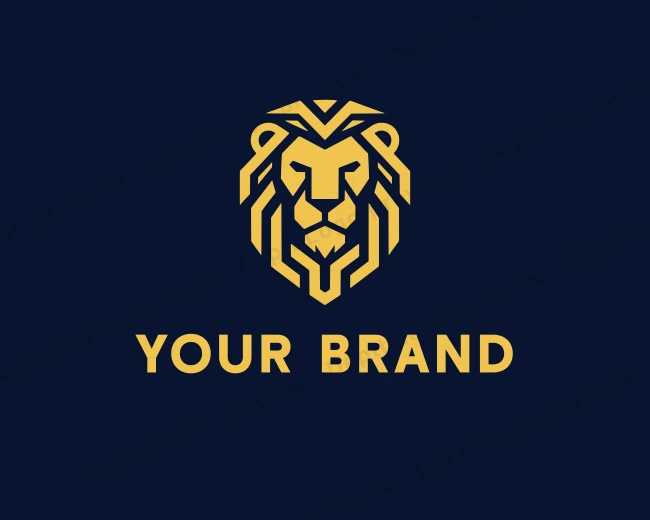 Lion Insurance Consulting logo template for Your Brand