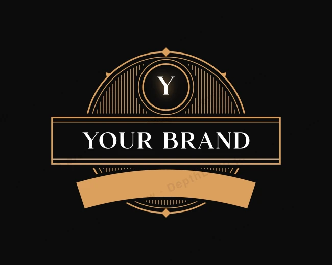 Luxury Brewery Distillery logo template for Your Brand
