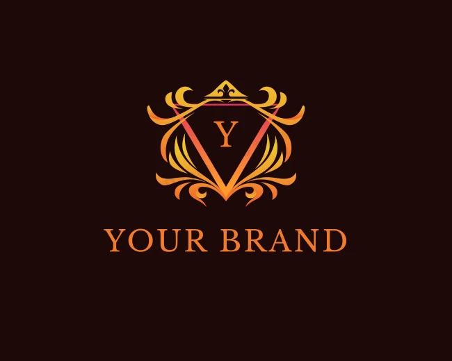 Luxury Crown Crest logo template for Your Brand