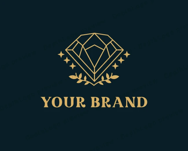 Luxury Diamond Elegant logo template for Your Brand