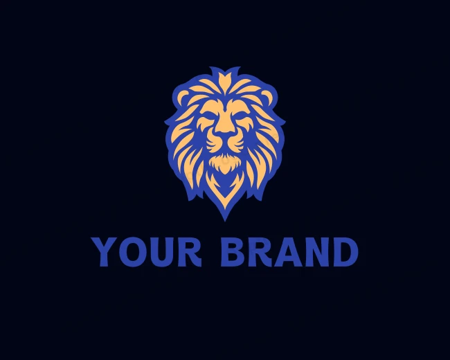Luxury Lion Royalty logo template for Your Brand