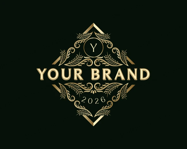 Luxury Ornamental Boutique logo template for Your Brand