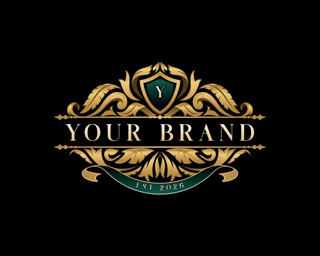 Luxury Premium Ornament logo template for Your Brand