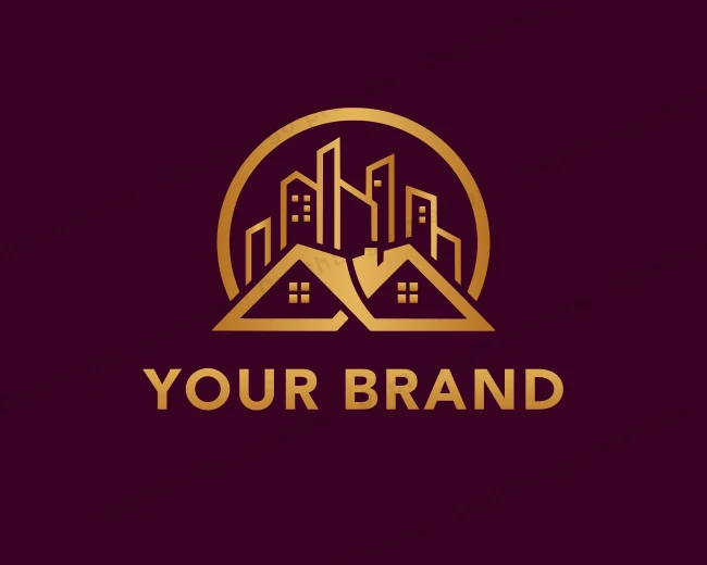 Luxury Residential Apartment logo template for Your Brand