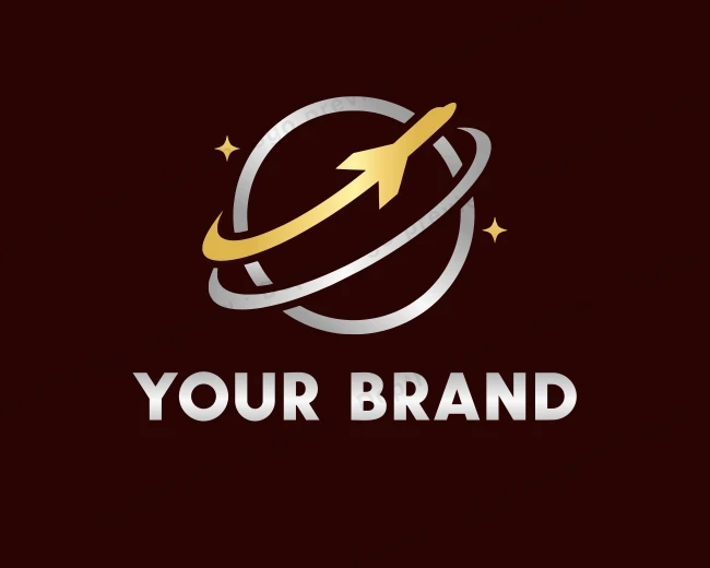 Luxury Travel Agency logo template for Your Brand