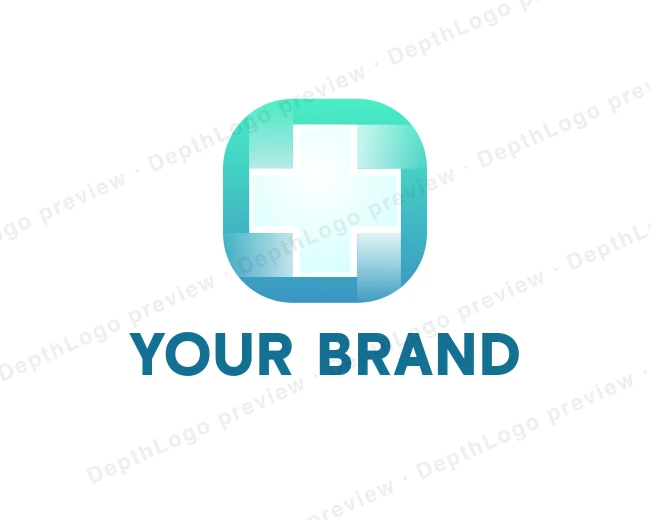 Medical Cross Clinic logo template for Your Brand