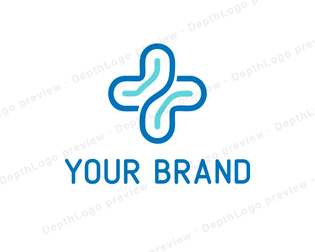 Medical Cross Healthcare logo template for Your Brand