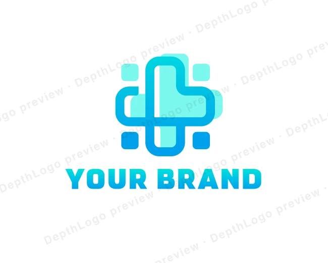 Medical Hospital Clinic logo template for Your Brand