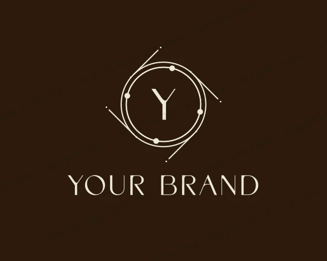Minimalist Circle Brand logo template for Your Brand