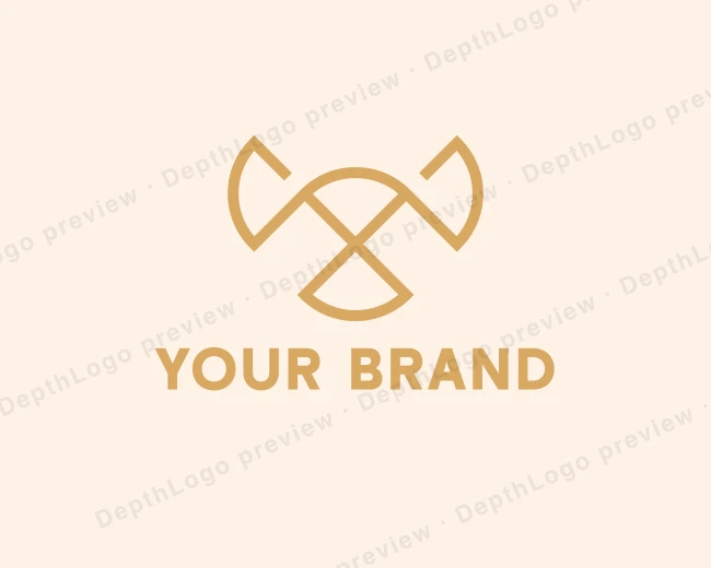 Minimalist Corporate Brand logo template for Your Brand