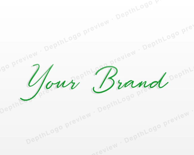 Minimalist Signature Beauty logo template for Your Brand
