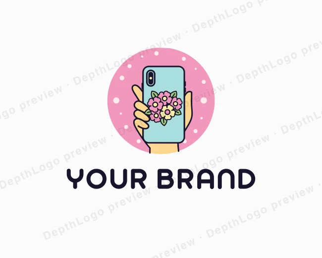 Mobile Phone Accessory logo template for Your Brand