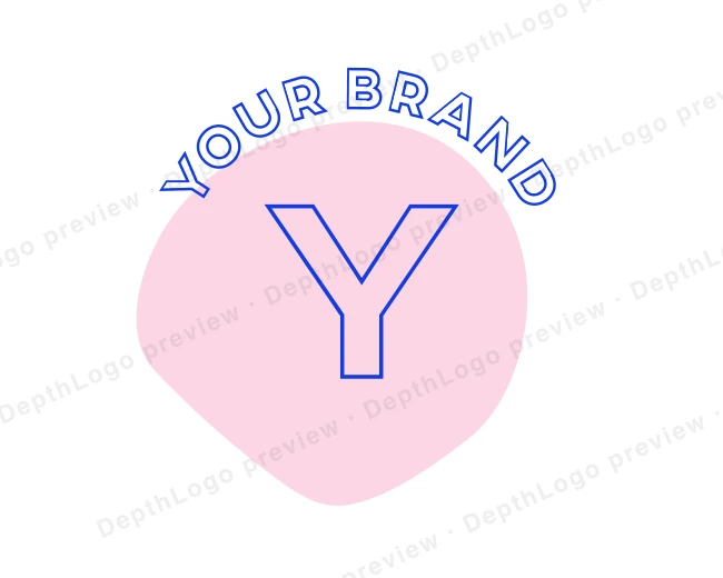 Modern Blob Outline logo template for Your Brand