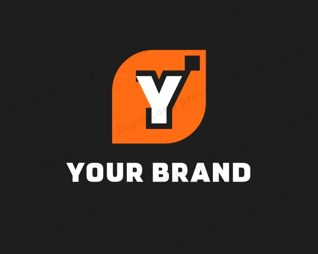 Modern Geometric Agency logo template for Your Brand