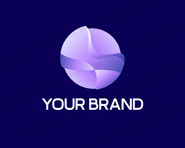 Modern Studio Gradient logo template for Your Brand