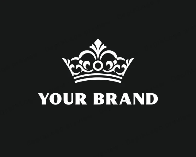 Monarch Jewelry Crown logo template for Your Brand