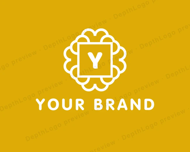 Moroccan Tile Textile logo template for Your Brand