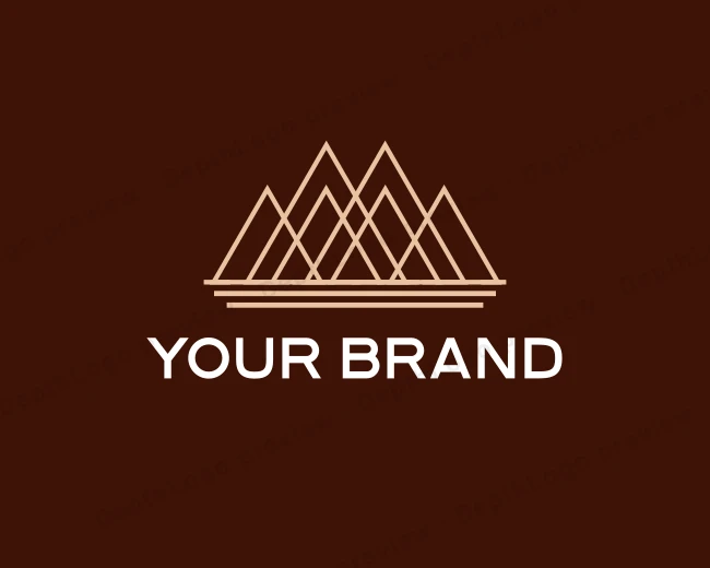 Mountain Triangle Consulting logo template for Your Brand
