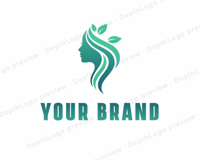 Natural Skincare Cosmetics logo template for Your Brand
