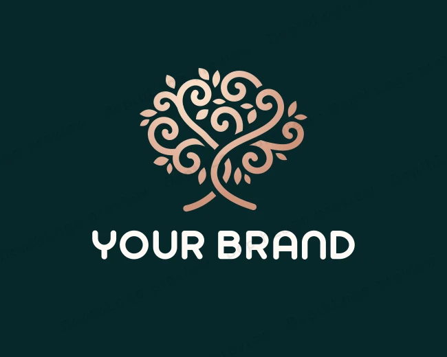 Nature Tree Plant logo template for Your Brand