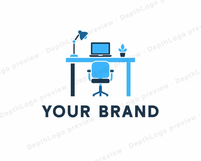 Office Coworking Space logo template for Your Brand