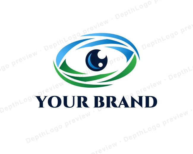 Optical Eye Vision logo template for Your Brand