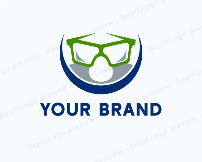 Optical Eyewear Optometrist logo template for Your Brand