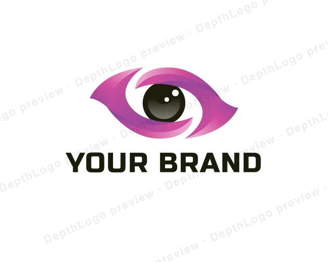 Optical Visual Eye logo template for Your Brand