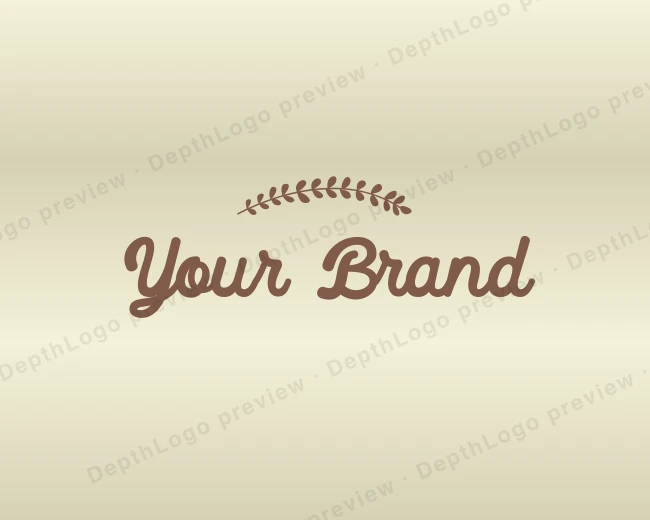 Organic Bakery Cafe logo template for Your Brand
