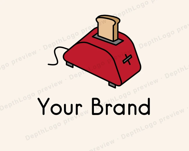 Oven Toaster Appliance logo template for Your Brand