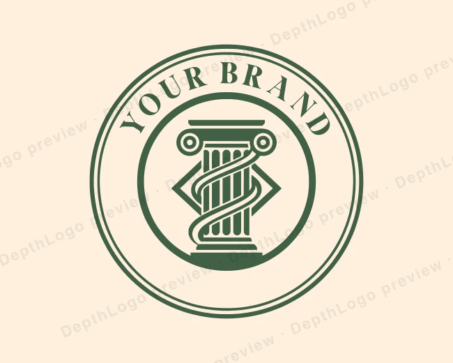 Paralegal Law Firm logo template for Your Brand