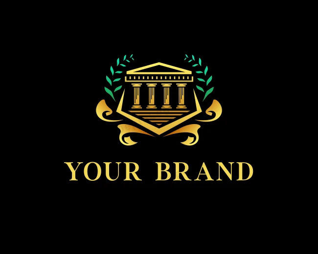 Parthenon Law University logo template for Your Brand