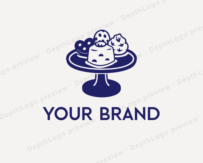 Pastries Dessert Patisserie logo template for Your Brand