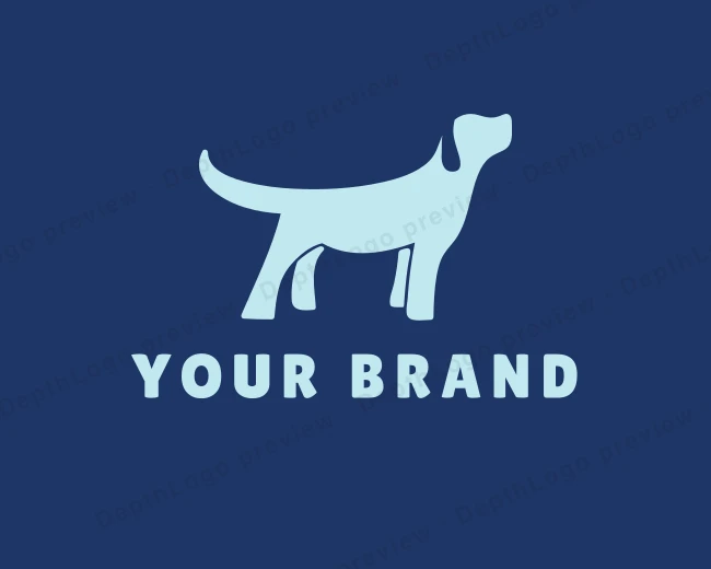 Pet Puppy Dog logo template for Your Brand