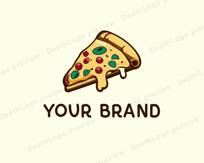 Pizza Eatery Restaurant logo template for Your Brand