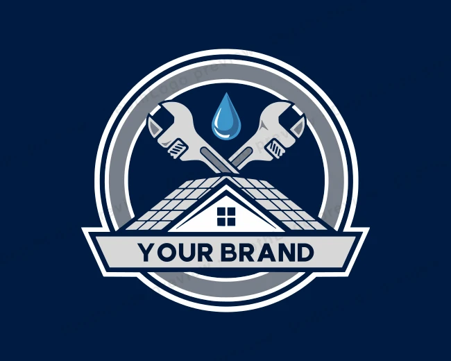 Plumbing Work Maintenance logo template for Your Brand