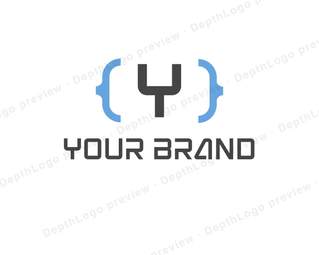Programming Tech Coding logo template for Your Brand